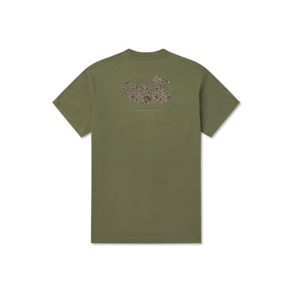 Southern Marsh Men's Duck Originals Tee - Camo