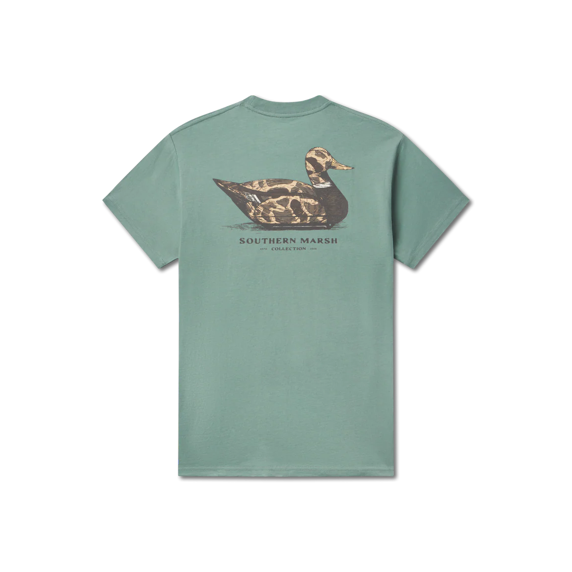Classic wooden decoy and our love for all things camo
