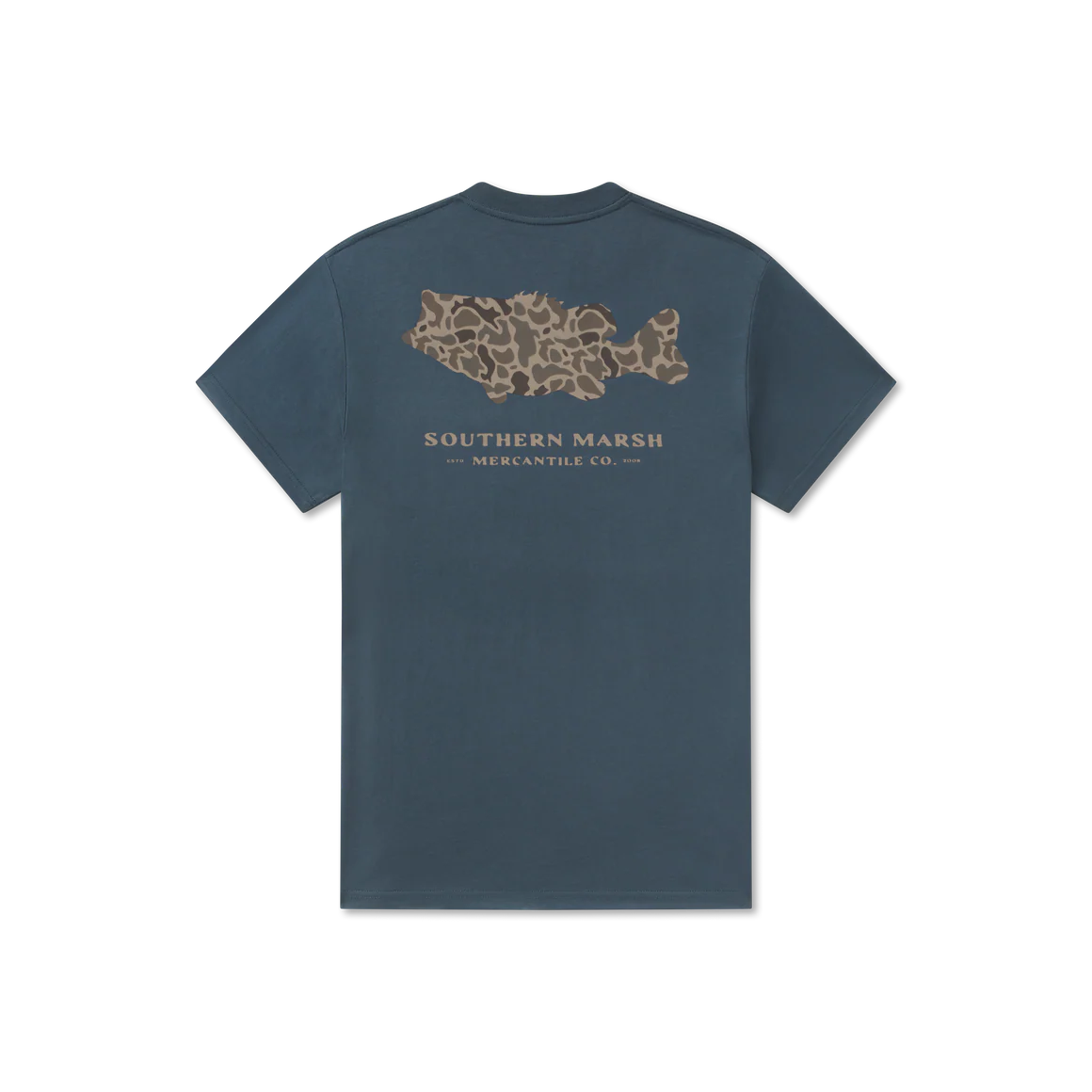 DARK BLUE WITH FISH N BACK
