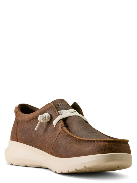 Hilo Warm Brown Elephant Print Sneaker - Men- 10080436