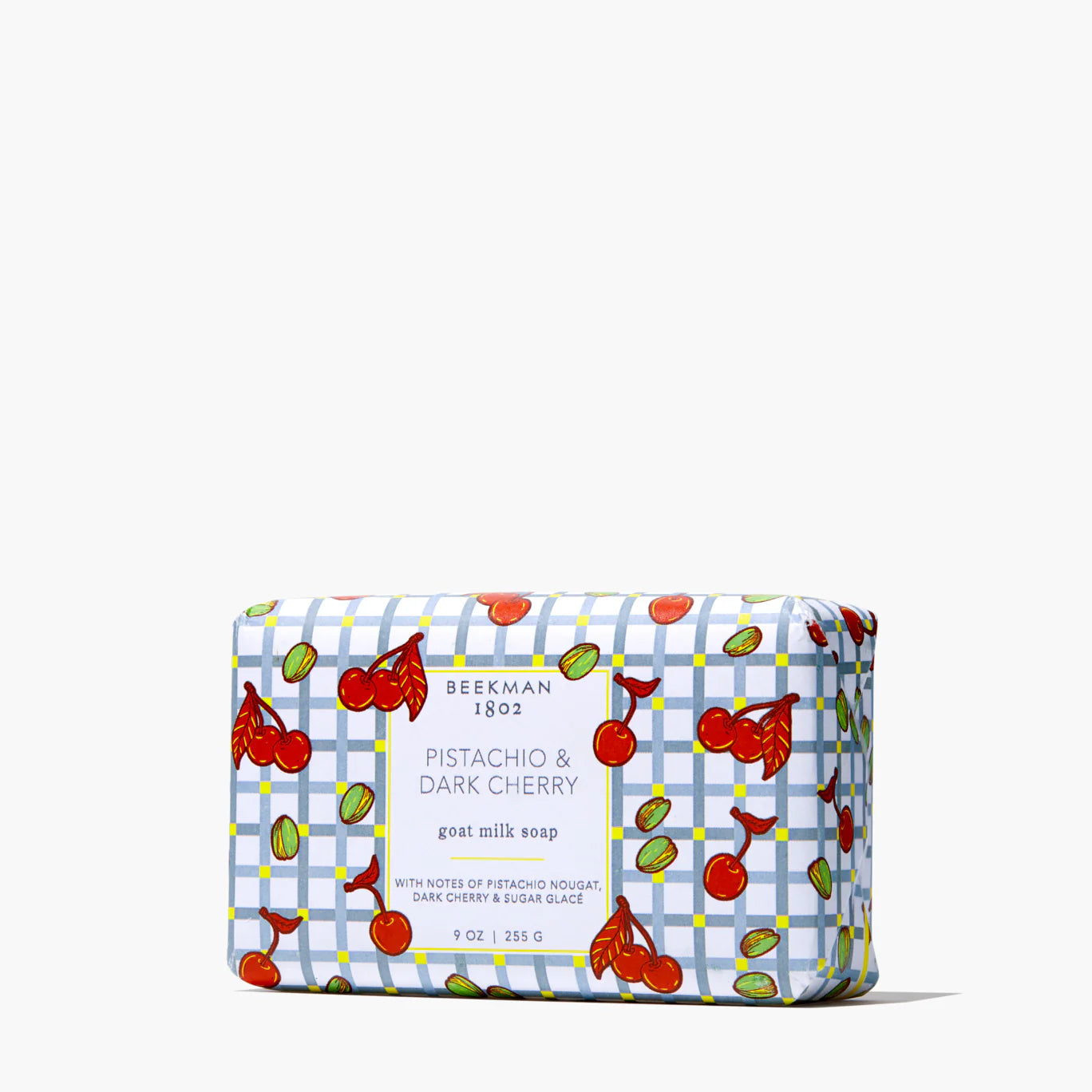 BEEKMAN 1802 PISTACHIO AND DARK CHERRY