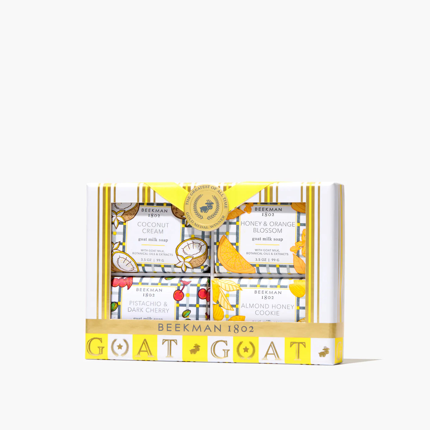 4-Piece Travel-Sized Bar Soap Gift Set