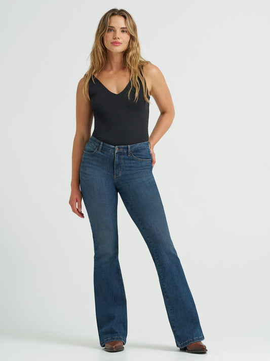 WRANGLER BESPOKE HIGHRISE FLARE- RAELYN - LADIES JEANS