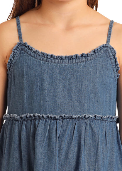 Girls' Denim Dress
