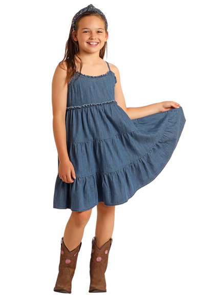 Girls' Denim Dress