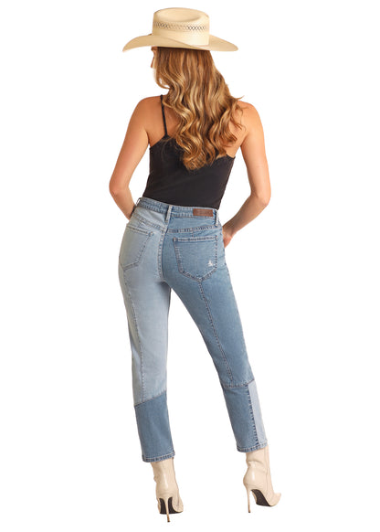 TWO TONE STRAIGHT CROP - BW9HD05204