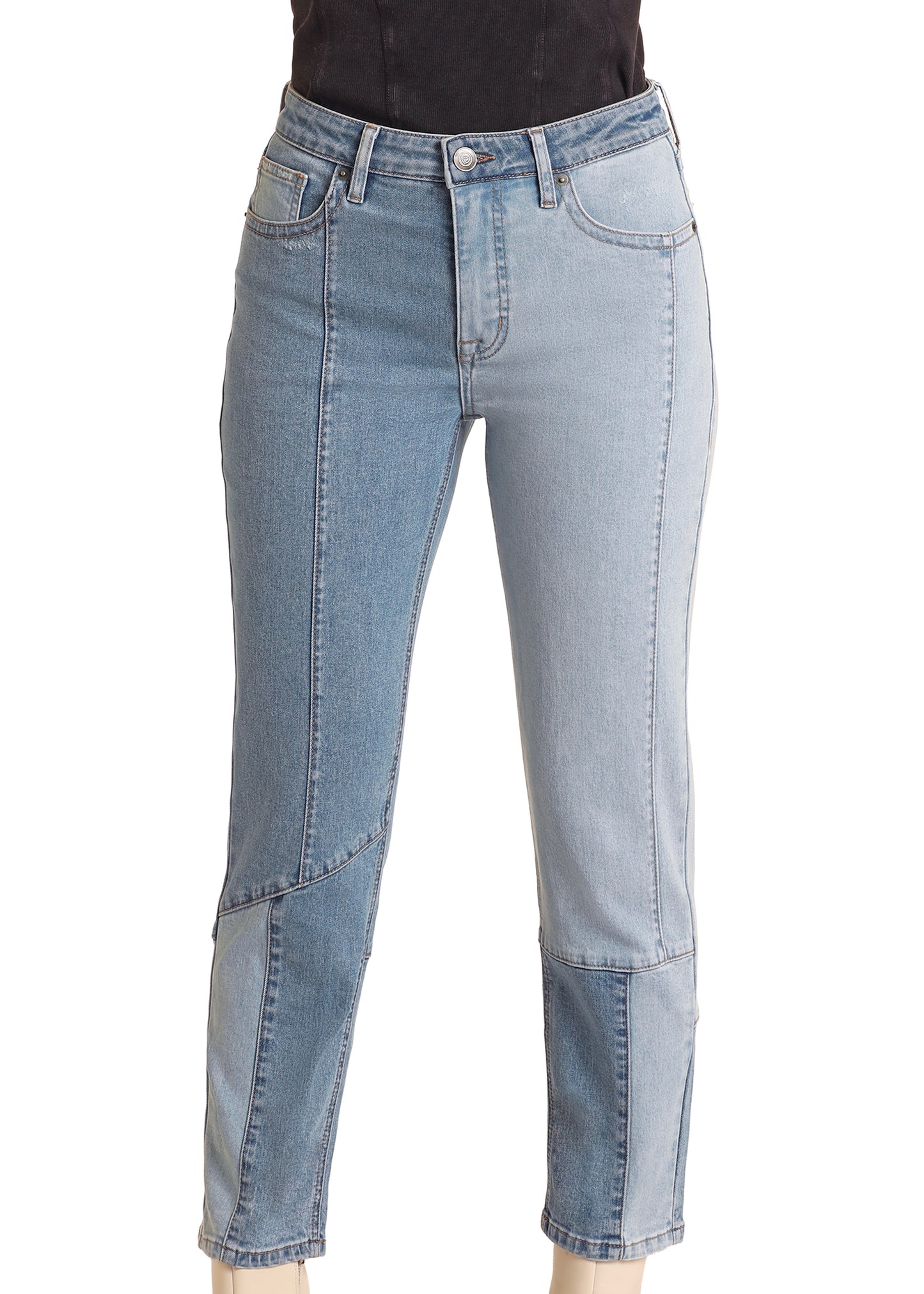 TWO TONE STRAIGHT CROP - BW9HD05204