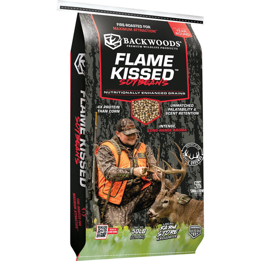 BACKWOODS® FLAMEKISSED™ - SOYBEANS 50#BG SKU: BWA041