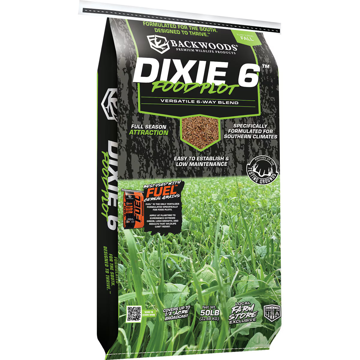 DIXIE 6 PLOT MIX 50#BG