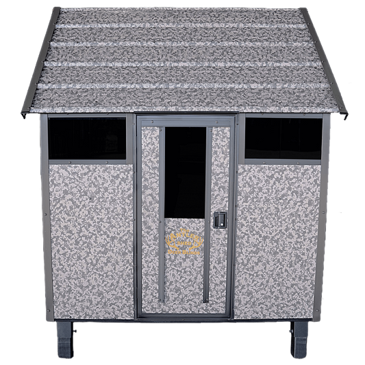 THE ANTLER SHED DEER BLINDS 5X6 BOW/GUN COMBO W/SLIDING GUN WINDOWS