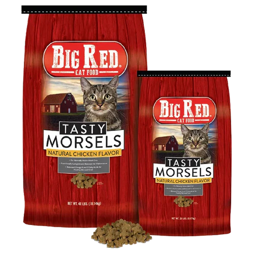 Big Red Tasty Morsels Cat 40lbs