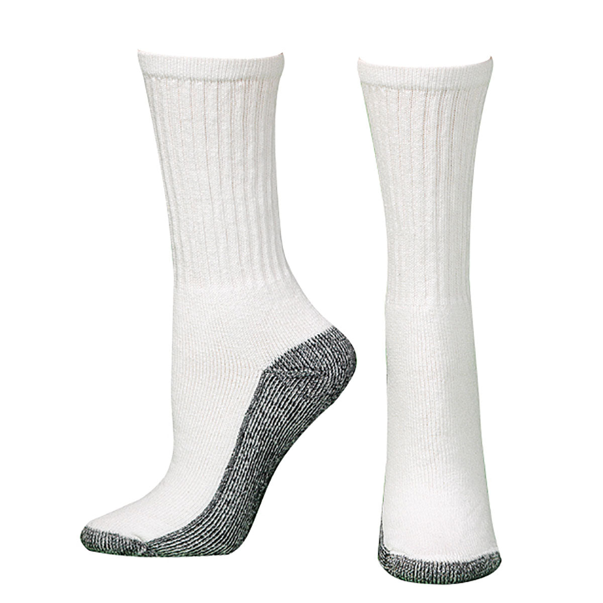 Mens Boot Doctor Sock 

White

Cotton/Polyester Blend

Workboot

Full Cushion Crew

3 Pack