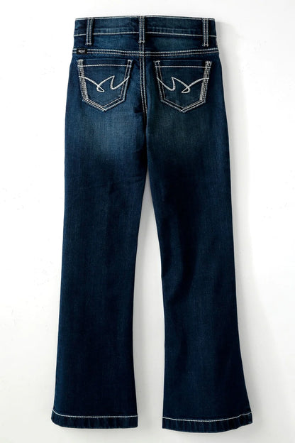 GIRL'S VIOLET TROUSER JEAN VIOLET RINSE - CB23071006