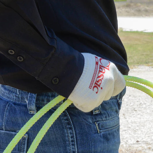 CLASSIC ROPING GLOVE SMALL RED