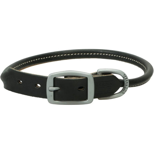 COLLAR ROLLED BLACK 25"