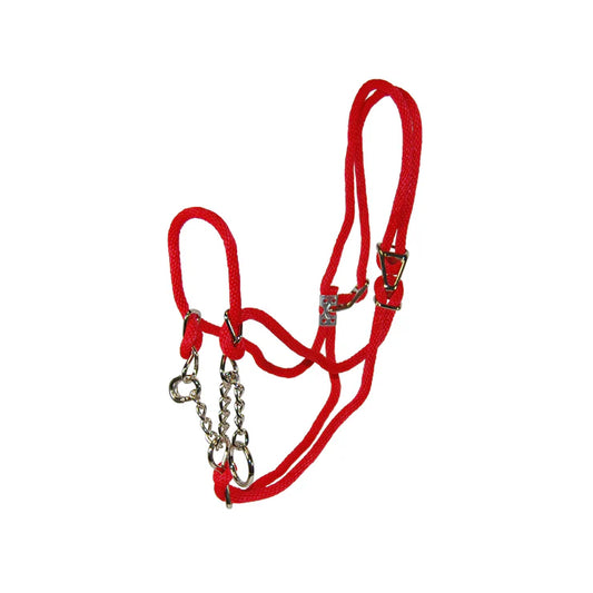 CONTROL YUEARLING HALTER RED