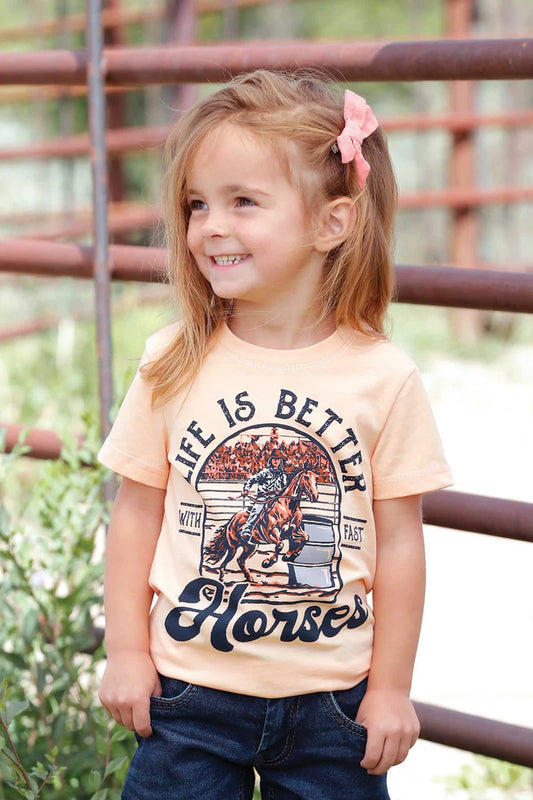 Cruel Denim Toddler Girl's Shirt Sleeve Shirt STYLE