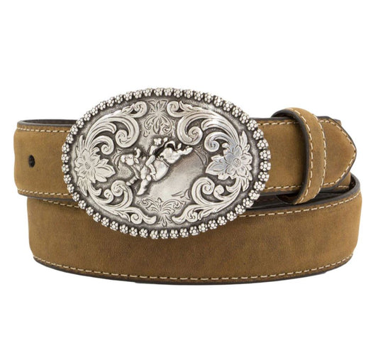 Nocona Boys Bay Apache Leather Belt - N4421844