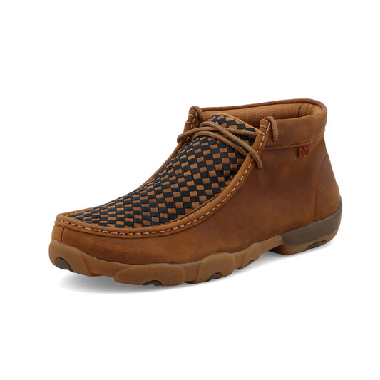 Chukka Driving Moc - Oiled Saddle & Midnight - MDM0057