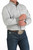 Cinch Men's Long Sleeve Striped Olive Button Down Shirt