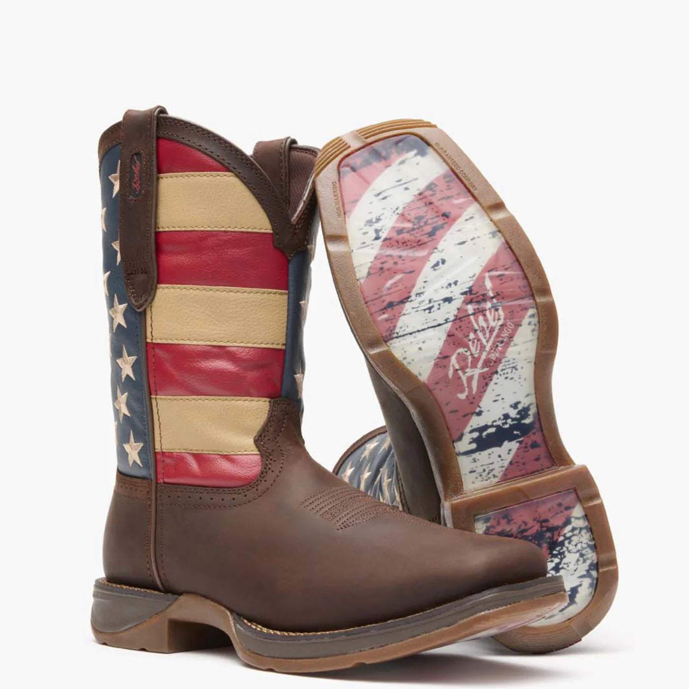 Rebel™ by Durango® Patriotic Pull-On Western Flag Boot - DB5554