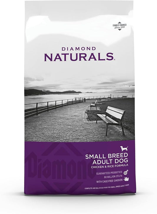 Diamond Natural Small Breed Chicken & Rice 18lbs