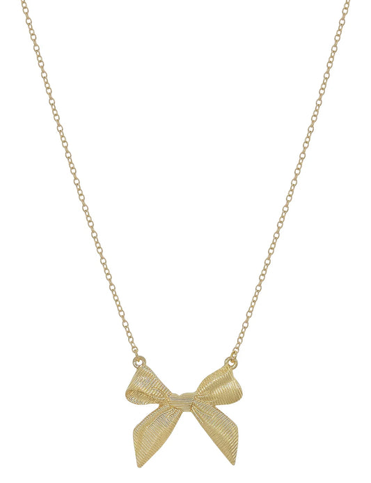 bow necklaces