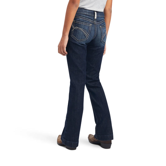 Ariat® Girl's R.E.A.L™ Estella Nightshade Trouser Jeans