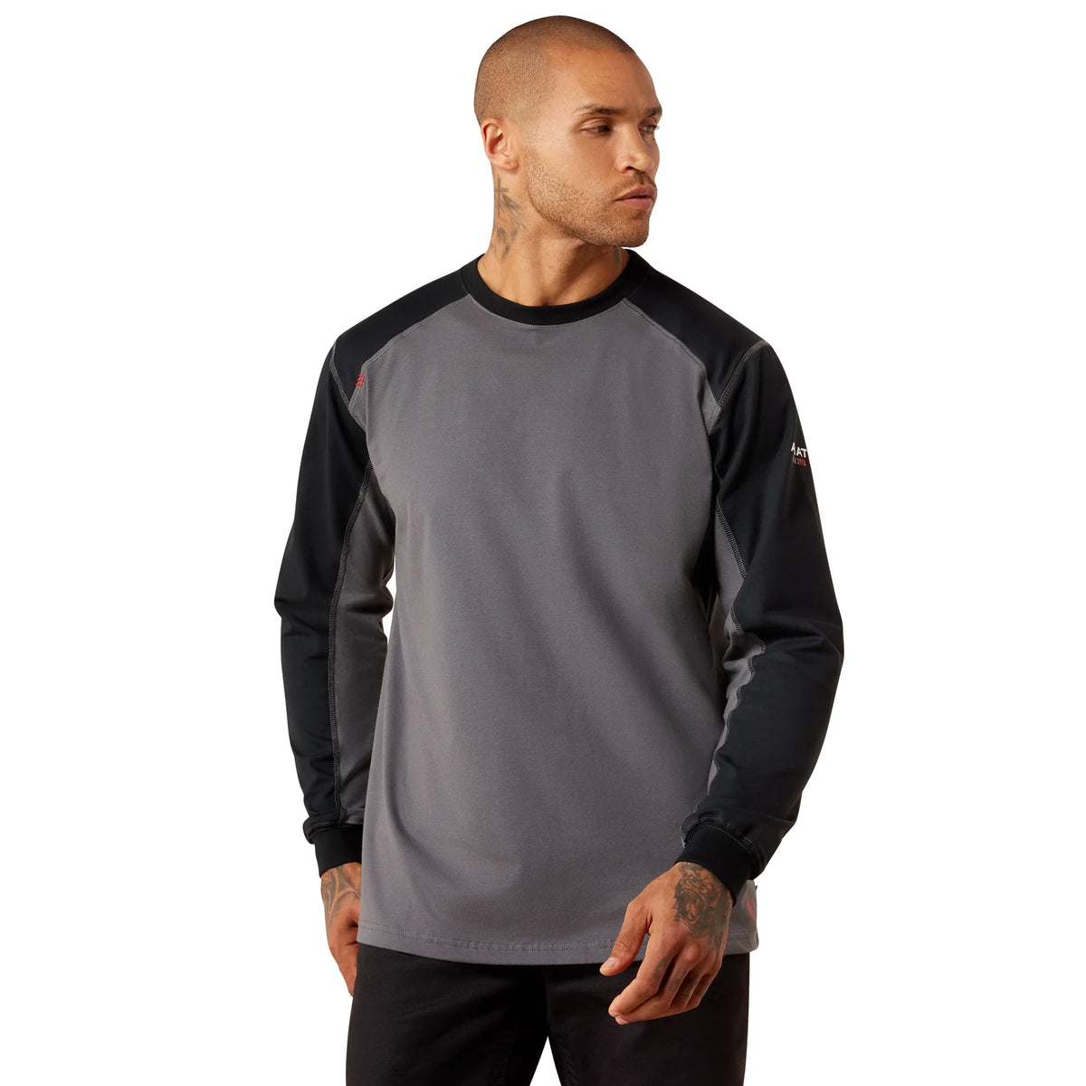 Long sleeve baseball t-shirt.