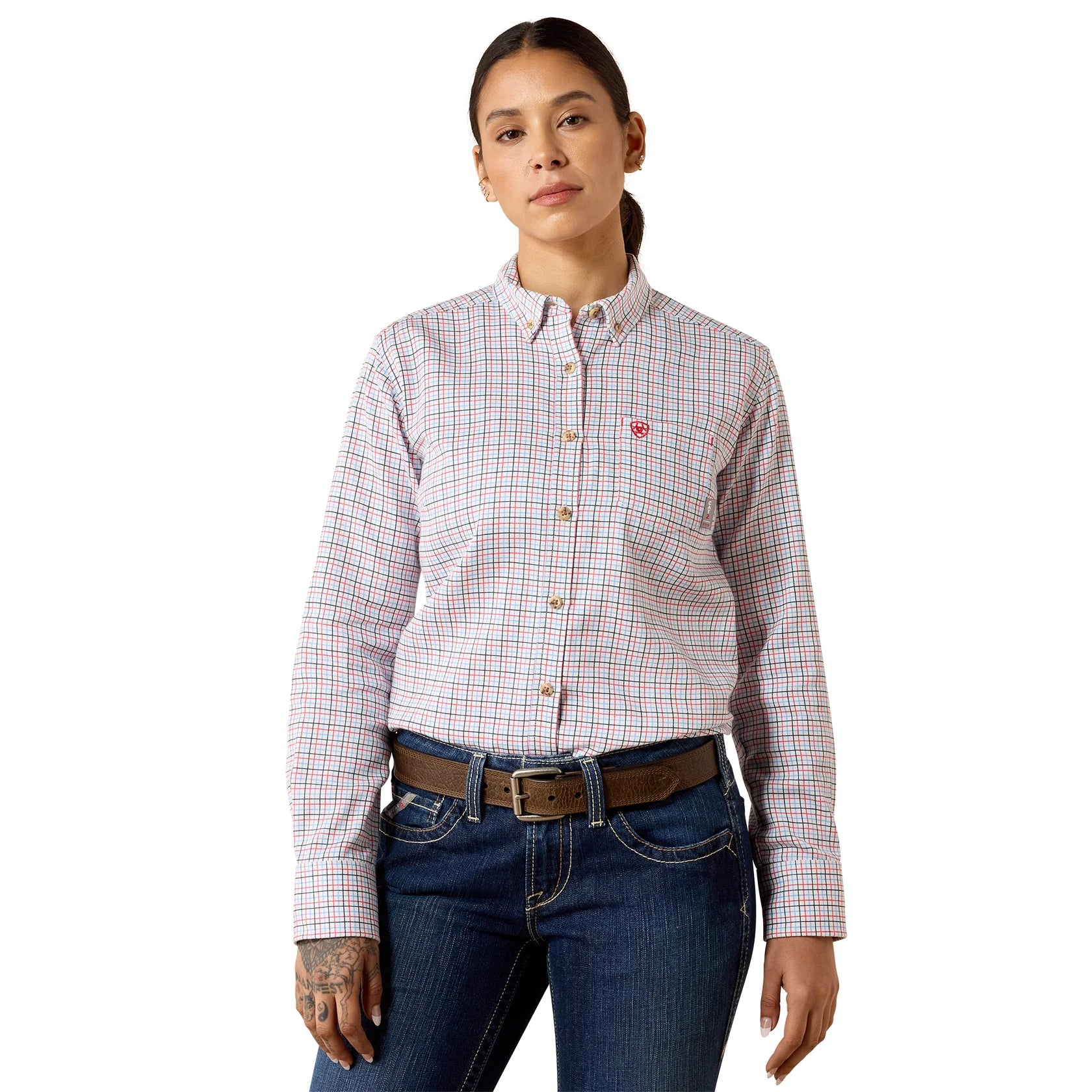 Finished in White Multi, it is designed for demanding jobs while maintaining a polished Ariat look.