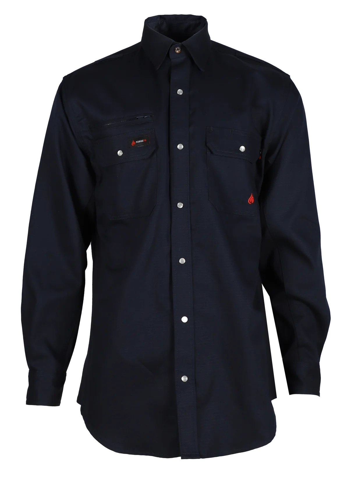 FORGE FR MEN'S LIGHT WEIGHT RIPSTOP VENT SNAP SHIRT - MFRRIPV-606