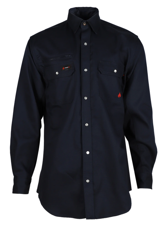 FORGE FR MEN'S LIGHT WEIGHT RIPSTOP VENT SNAP SHIRT - MFRRIPV-606