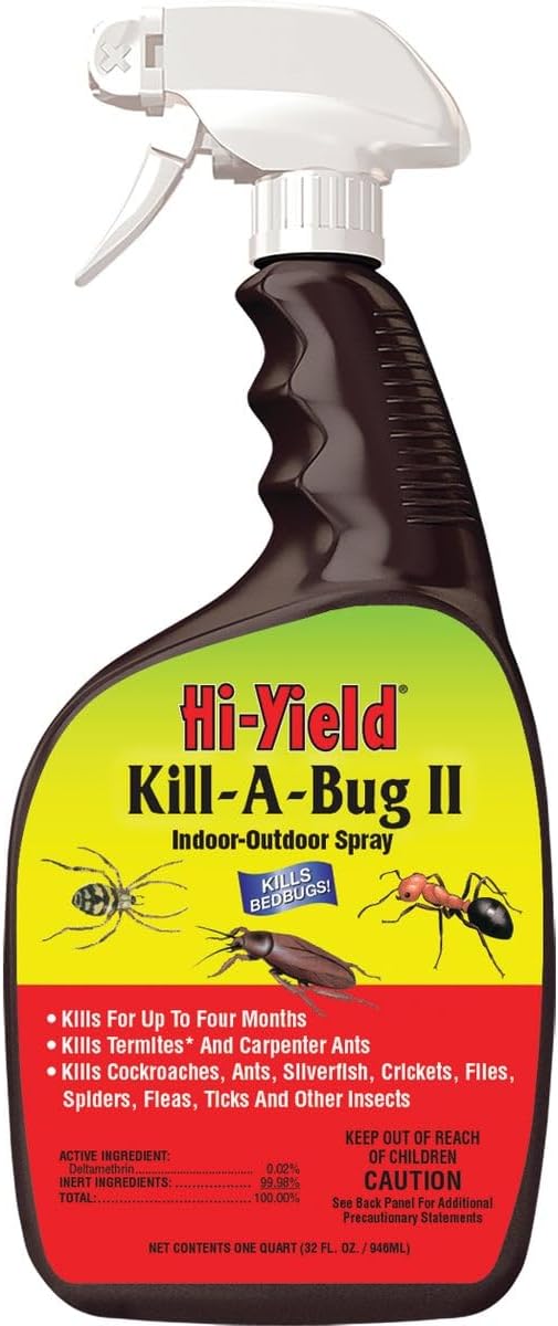Hi-Yield Kill-A-Bug II indoor outdoor insect spray bottle with trigger sprayer