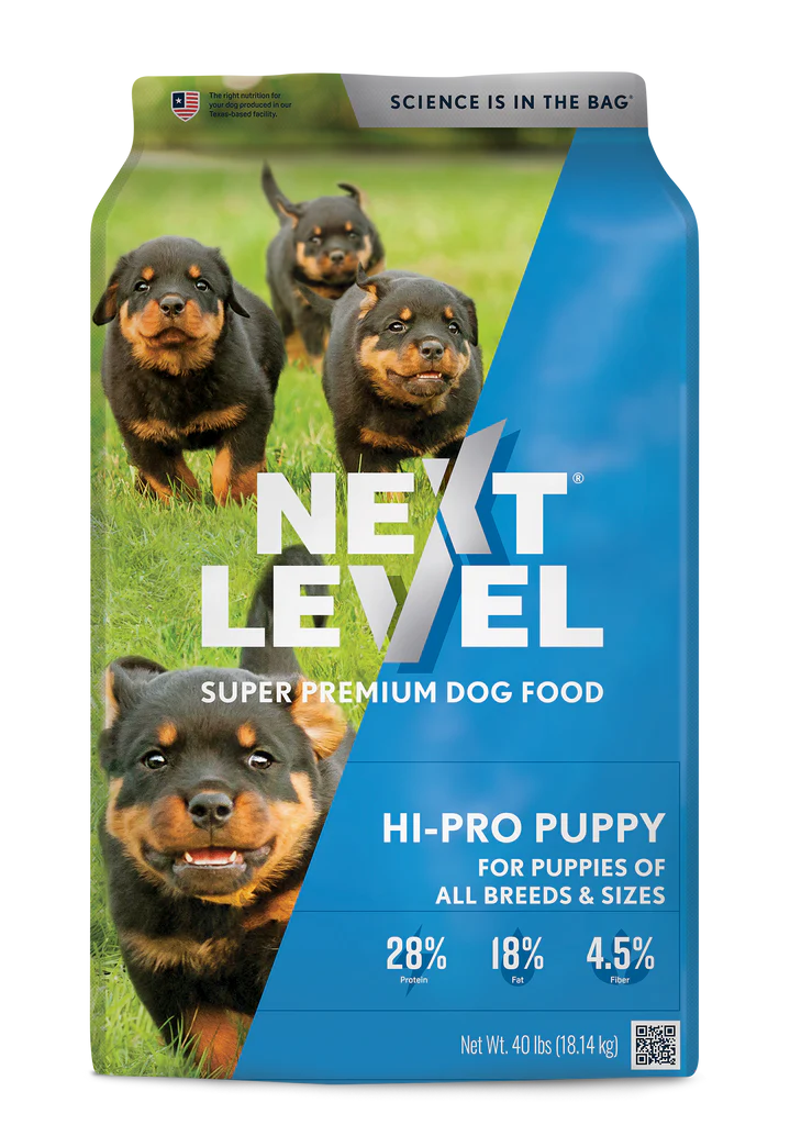 Next Level Hi-Pro Puppy (Teal) 40lbs