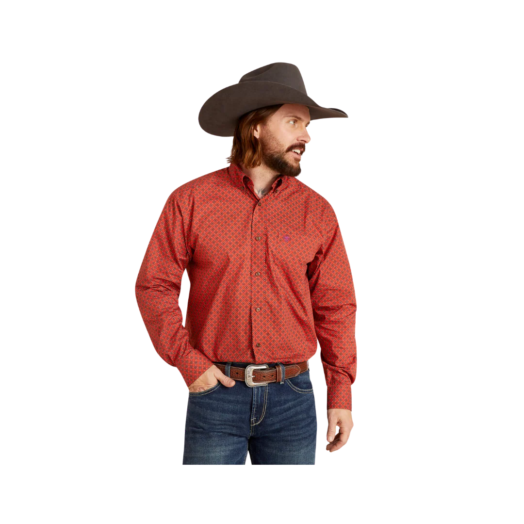 Ariat Men's Samson Classic Fit Terra Rouge Shirt - 10046215