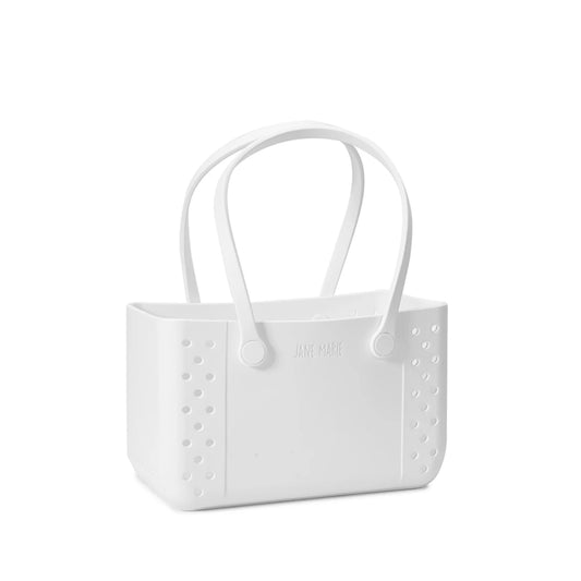 WHITE LINEN MULTI PURPOSE TOTE
