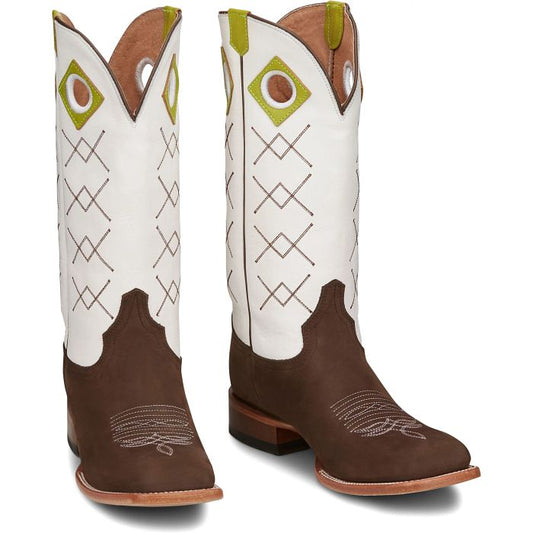 MNS LATIGO WHITE TOP SQ TOE