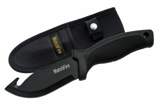 KNIFE 9" GUT HOOK RUBBER HNDLE