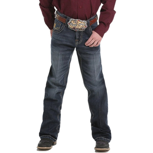 Cinch Boys' Relaxed Fit Jean - Dark (Sizes 4-7) - STYLE MB16642003