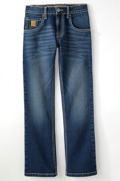 Cinch Boys' Slim Fit Dark Stone Indigo Jeans - STYLE MB16781005