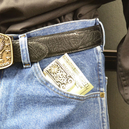 LeatherCut Bitterroot Money Clip