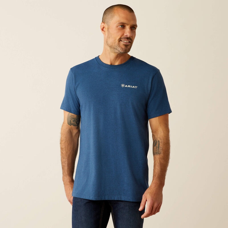 MEN'S Ariat Line Frame Hex T-Shirt - 10054773