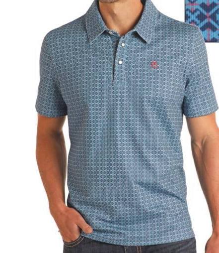MEN’S PANHANDLE SLIM AQUA POLO