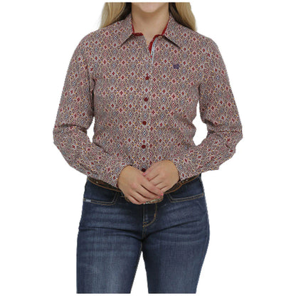 Women's Long Sleeve Multi-Color Shirt - STYLE MSW9165025