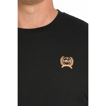 Men's Black Shootin' From The Hip Long Sleeve T-Shirt MTK1721016