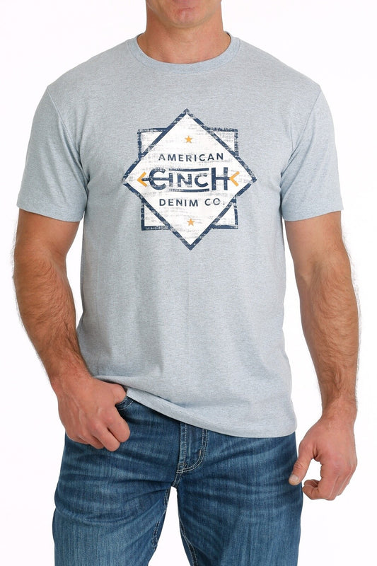 MEN'S CINCH SHORT-SLEEVE LOGO T-SHIRT - MTT1590604