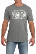 Men's Grey Shorty's Ranch Logo Graphic T-Shirt - MTT1690655