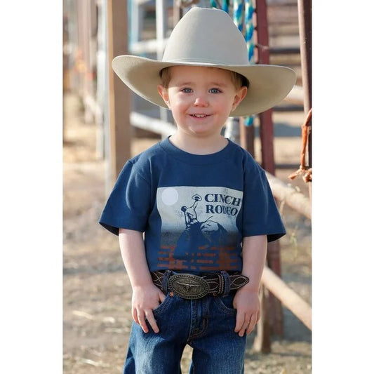 Toddler Boy's Navy Rodeo Logo Graphic T-Shirt - MTT7671094