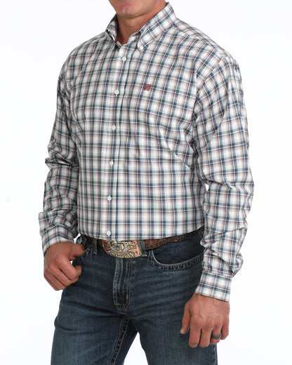 Men’s Cinch Classic Fit Button-Down Western Shirt - MTW1106171