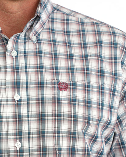 Men’s Cinch Classic Fit Button-Down Western Shirt - MTW1106171